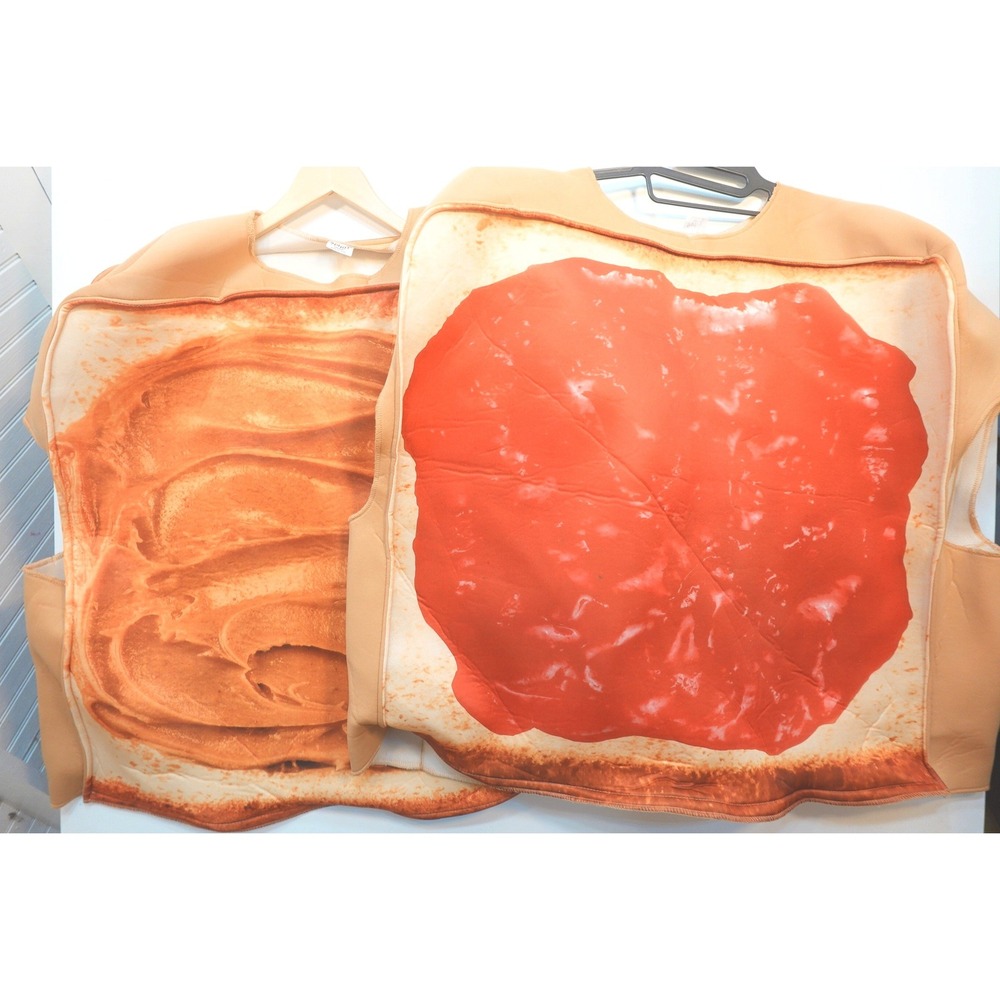 Peanut Butter & Jelly Halloween Costume Adult Size Two Costumes Spirit Store